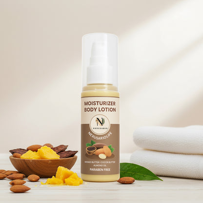 Nexusario Life | Deep Hydration Body Lotion | With Mango & Cocoa Butter (50ml)