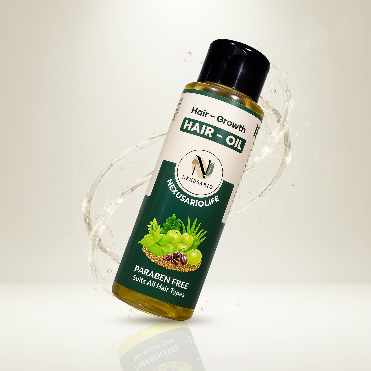 Nexusario Life | Advanced Hair Growth & Fall Control Oil (100ml)