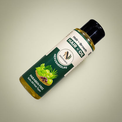 Nexusario Life | Advanced Hair Growth & Fall Control Oil (100ml)
