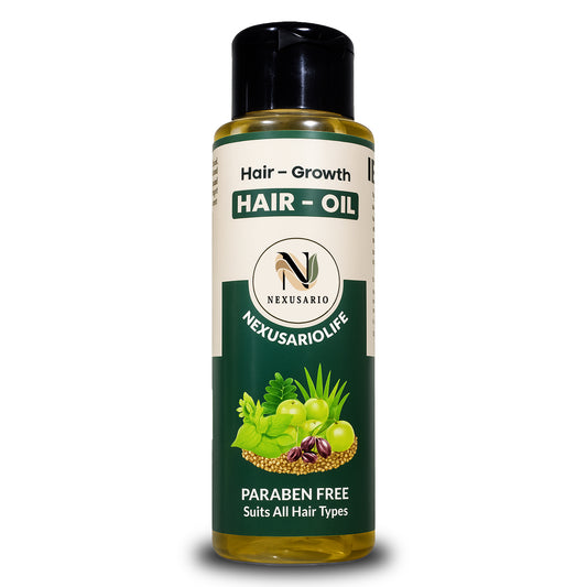 Nexusario Life | Advanced Hair Growth & Fall Control Oil (100ml)